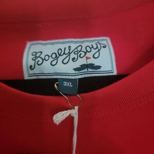 Macklemore Bogey Boys golf shirt new with tags 3xl. LOT 10
